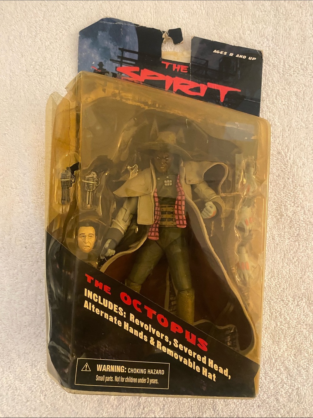 The Spirit The Octopus Action Figure - Green & Tan
